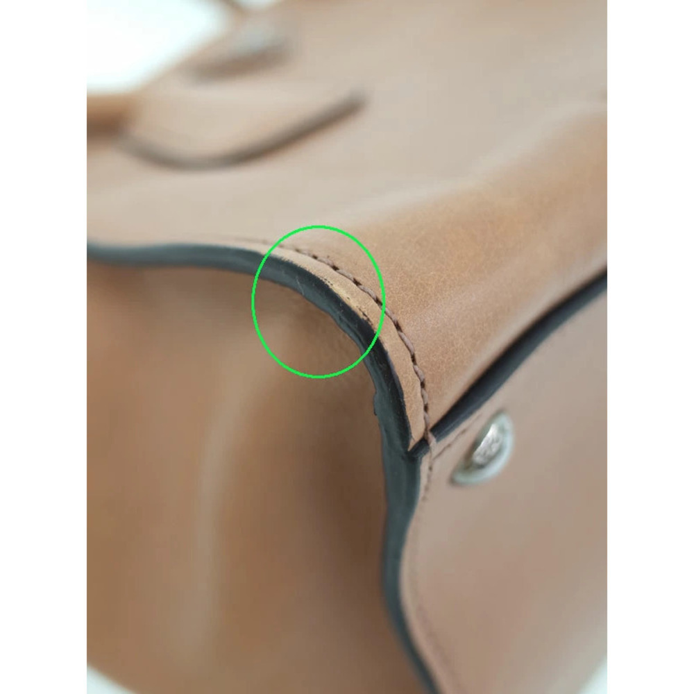 Prada City Calf Twin Pocket Tote 2way Cannella Brown View 4